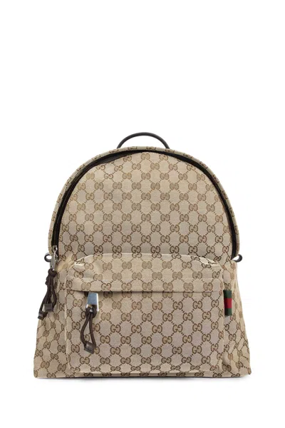 GUCCI GG CANVAS MEDIUM BACKPACK