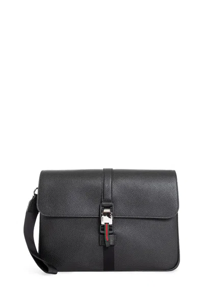 Gucci Man Black Clutches & Pouches