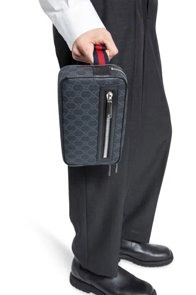 Gucci Man Black Fanny Packs