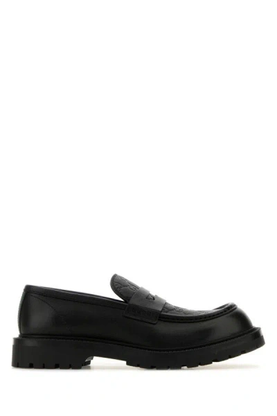 Gucci Man Black Leather Loafers