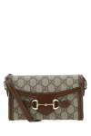 Gucci Gg Supreme Horsebit 1955 Mini Bag In Multicolor