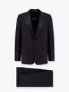 Gucci Mohair And Wool Tuxedo With Gg Metal Button Detail In Black