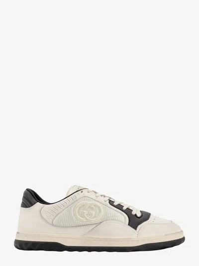 Gucci Mac80 Lace-up Sneakers In White