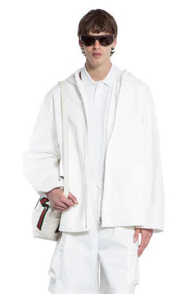 Gucci Man White Jackets