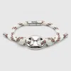 Gucci Marina Chain Fabric Bracelet