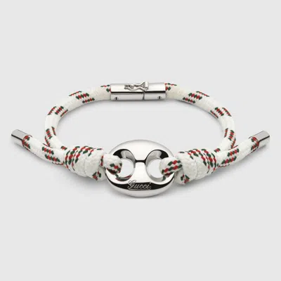 Gucci Marina Chain Fabric Bracelet