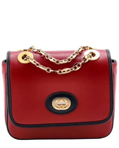 Pre-owned Gucci Marina Chain Flap Bag Mini (authentic Pre-loved)