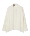Gucci Marina Chain Silk Jacquard Top In White