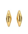 Gucci Marina Sculptured Drop Earrings In Yellow