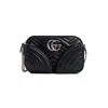 Gucci Marmont 2.0 Gg Shoulder Bag Women In Black