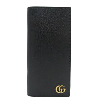 Gucci Marmont Black Leather Wallet  ()