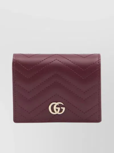 Gucci Marmont Chevron Foldable Wallet