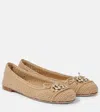 Gucci Marmont Gg Crochet Ballet Flats