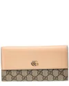 Gucci Gg Wallets And Card Holders Pink In Brown