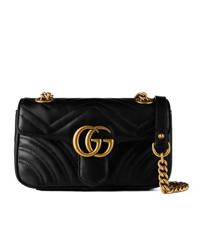 Gucci Marmont Mini Bag In Purple
