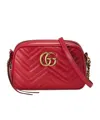 Gucci 女士皮革迷你单肩斜挎包 448065 Dtd1t In Red