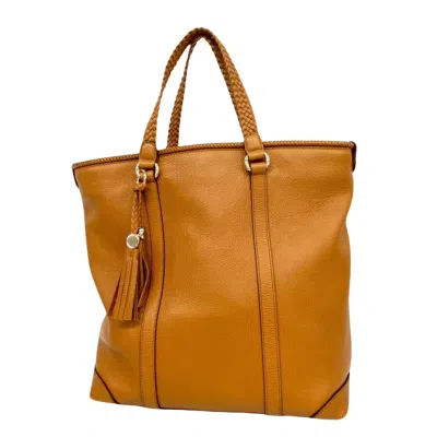 Gucci Marrakech Brown Leather Tote Bag ()