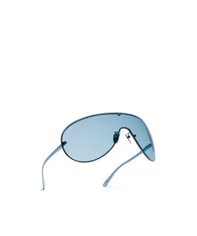 Gucci Mask Frame Sunglasses In Blue