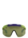 Gucci Mask Frame Sunglasses Sunglasses Green In Green