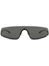 Gucci Sonnenbrille Mit Maskenform In Silber