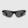 Gucci Mask-shaped Sunglasses In Black