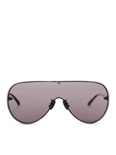 Gucci Mask Sunglasses In Black