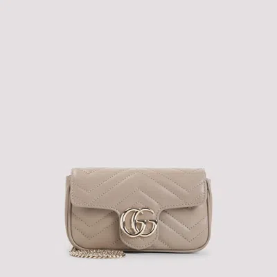 Gucci Matelass Leather Pouch In Animal Print