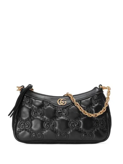 Gucci `gg Matelassé` Handbag In Black