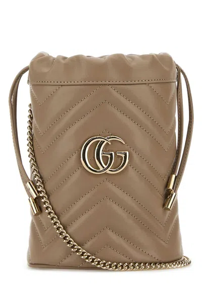 Gucci Matelassé Leather Pouch