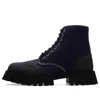 Gucci Maxi Gg Lace Up Sneakers 'navy'