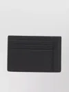 Gucci Maxi Gg Leather Card Holder In Black
