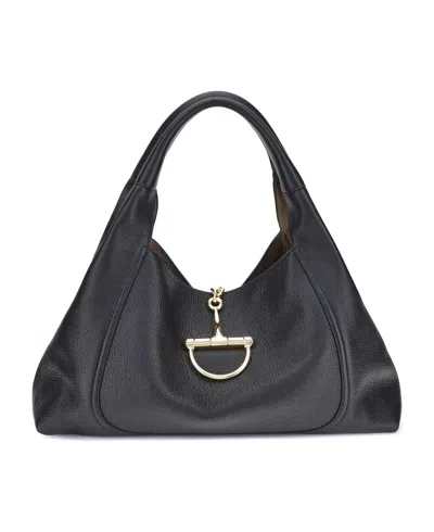 Gucci Maxi Size Bag  Softbit Black