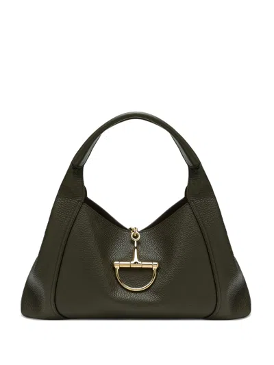 Gucci Maxi Softbit Shoulder Bag In Brown