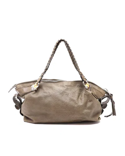 Gucci Medium Bamboo Bar Tote Bag In Brown
