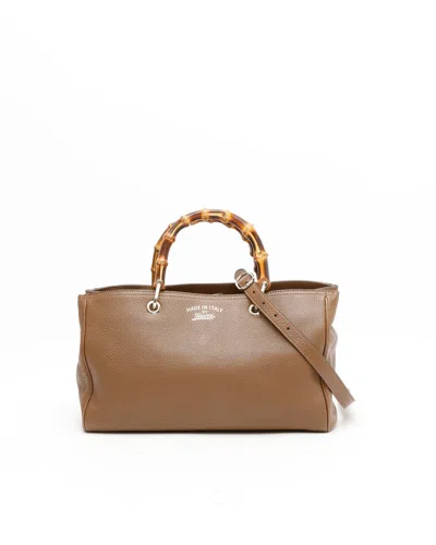 Gucci Medium Bamboo Shopper Tote Bag