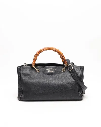 Gucci Medium Bamboo Shopper Tote Bag In Multi