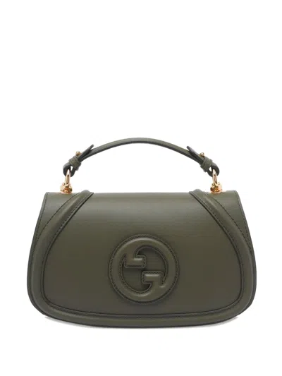 Gucci Medium Blondie Cross-body Bag In Green