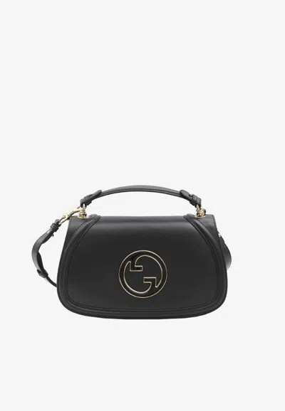 Gucci Medium Blondie Crossbody Bag In Black