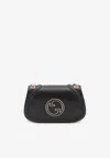Gucci Blondie Medium Leather Shoulder Bag In Black