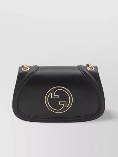 GUCCI MEDIUM BLONDIE LEATHER SHOULDER BAG