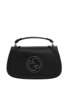 Gucci Medium Blondie Leather Crossbody Bag In Black