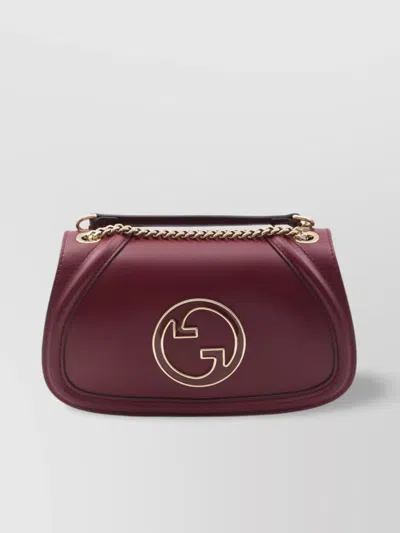 Gucci Medium Blondie Shoulder Bag In Red