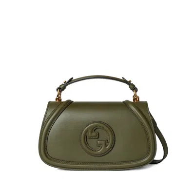 Gucci Medium Blondie Tote Bag In Green
