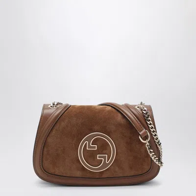 Gucci Medium Brown Blondie Shoulder Bag Women
