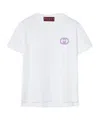 Gucci Terry Interlocking Gg Embroidery T-shirt In White