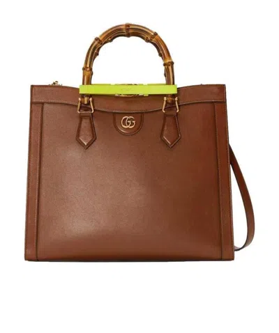GUCCI MEDIUM DIANA TOTE BAG