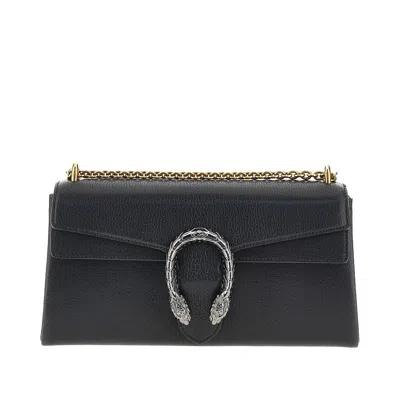 Gucci Medium 'dionysus' Bag In Black