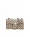 Gucci Beige Dionysus Medium Shoulder Bag In Brown