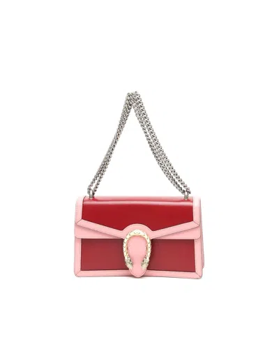 Pre-owned Gucci Medium Dionysus Bag In Red