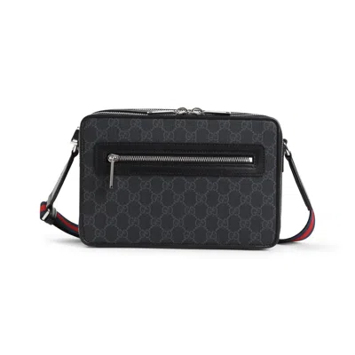 Gucci Medium Gg Black Shoulder Bag